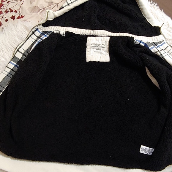 Aeropostale. Guy`s warm sweater\ jacket - Picture 4 of 8